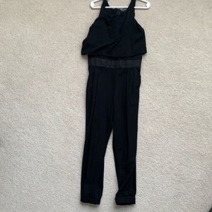 Girls Polo Ralph Lauren Black Jumpsuit